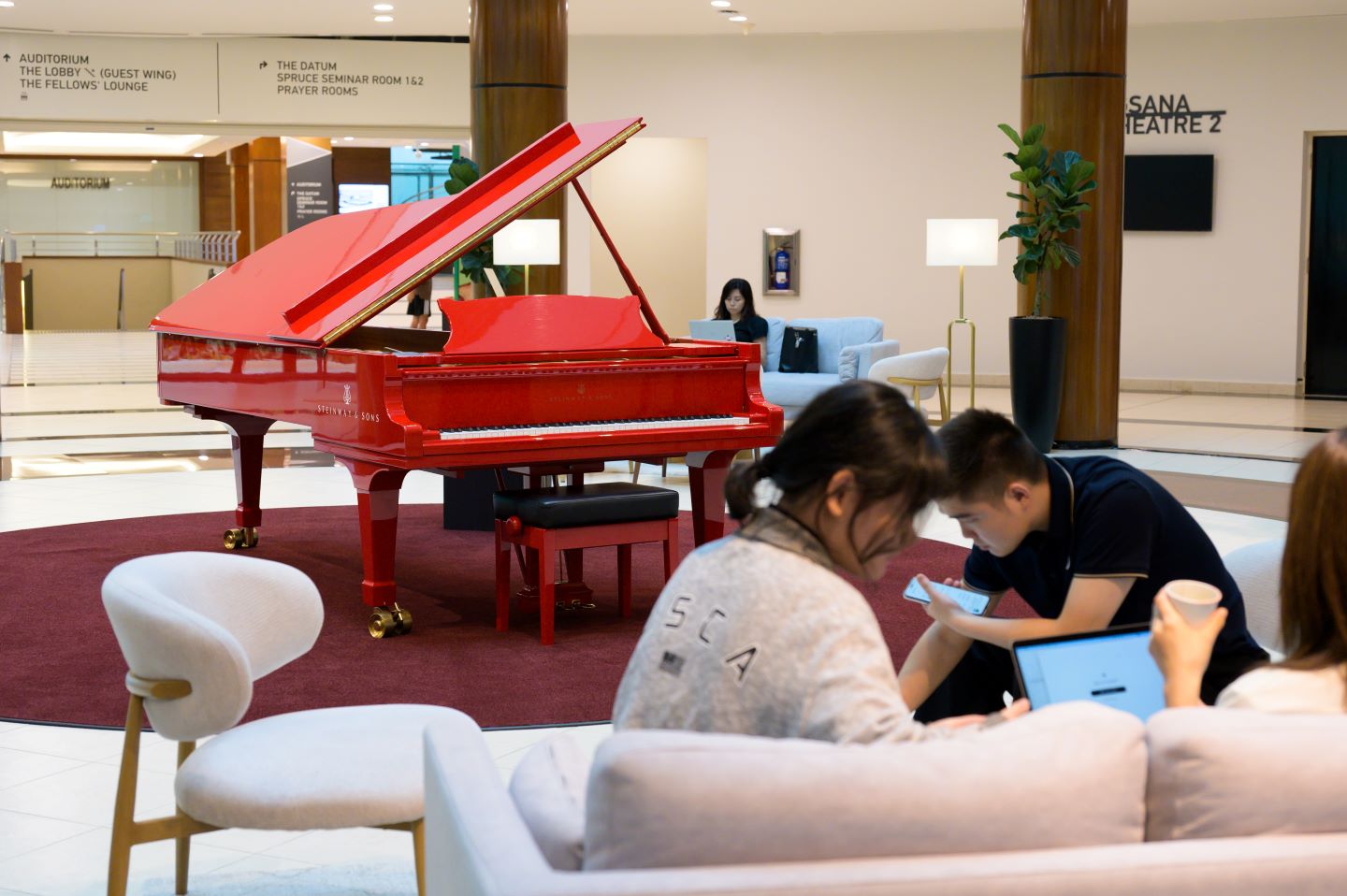 NEC Red piano