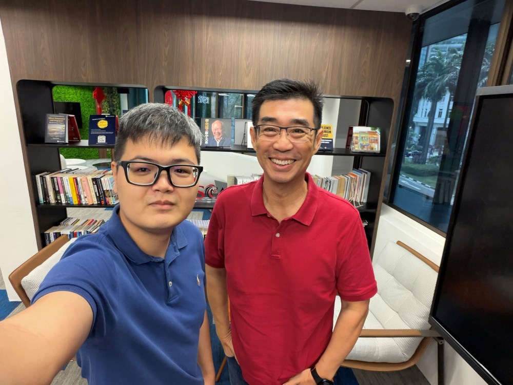 Winston and Prof Richard Koh