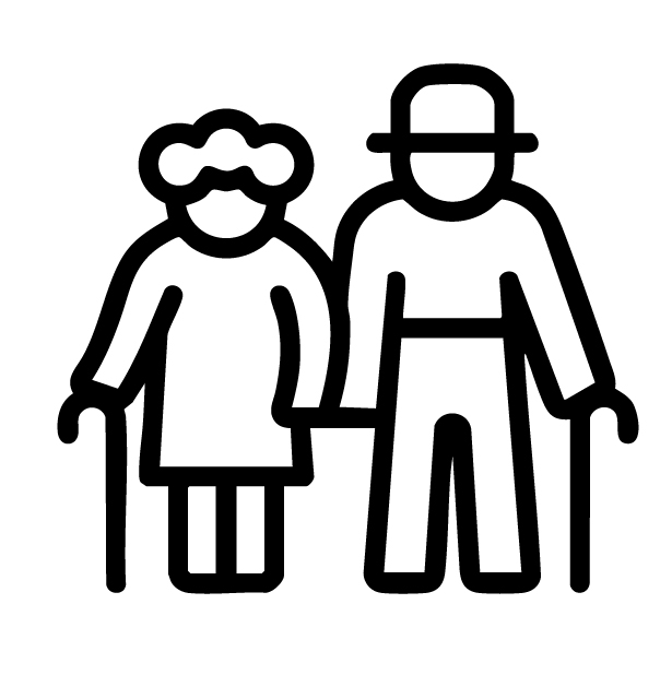active ageing icon