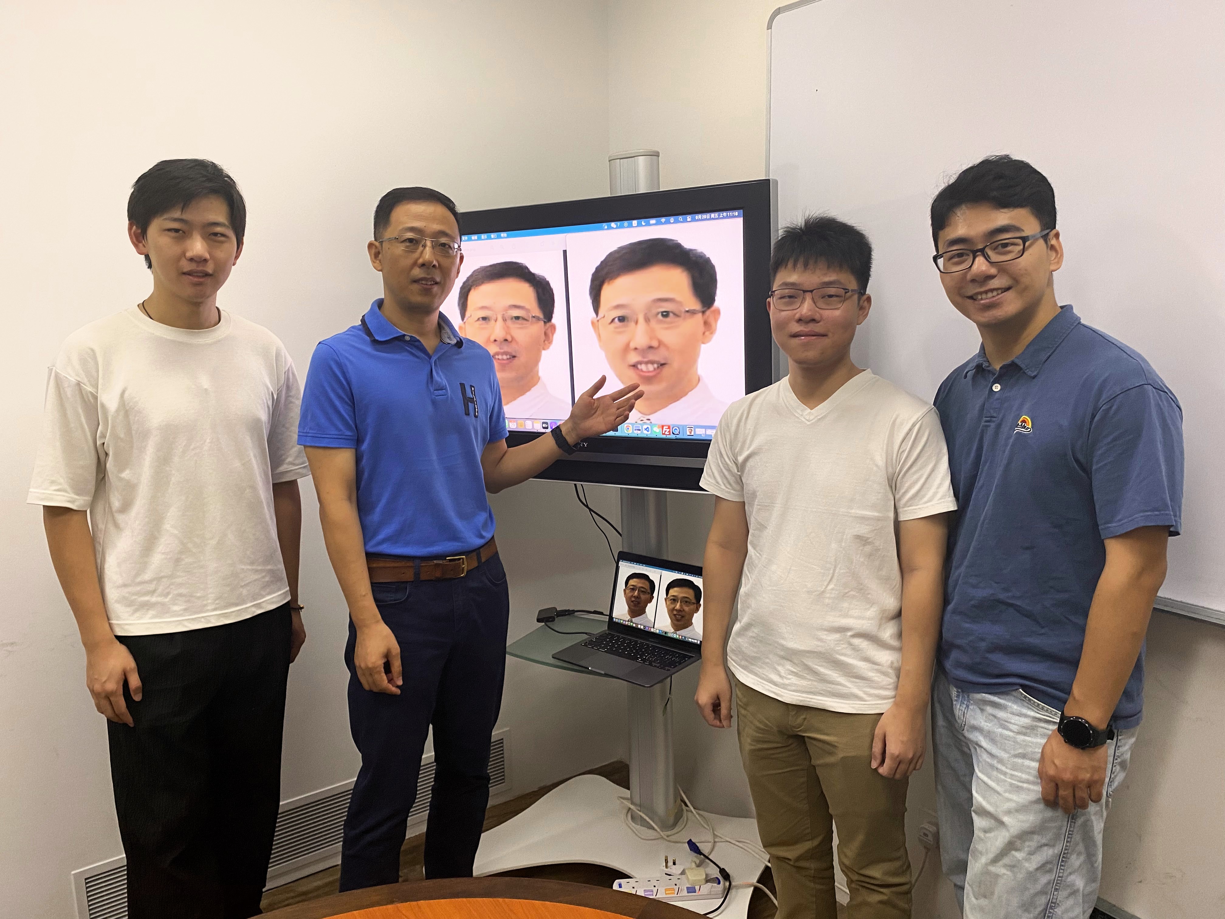 NTU School of Computer Science and Engineering (SCSE) PhD student Mr Zhang Jiahui, NTU SCSE Associate Professor Lu Shijian, NTU SCSE PhD graduate Dr Wu