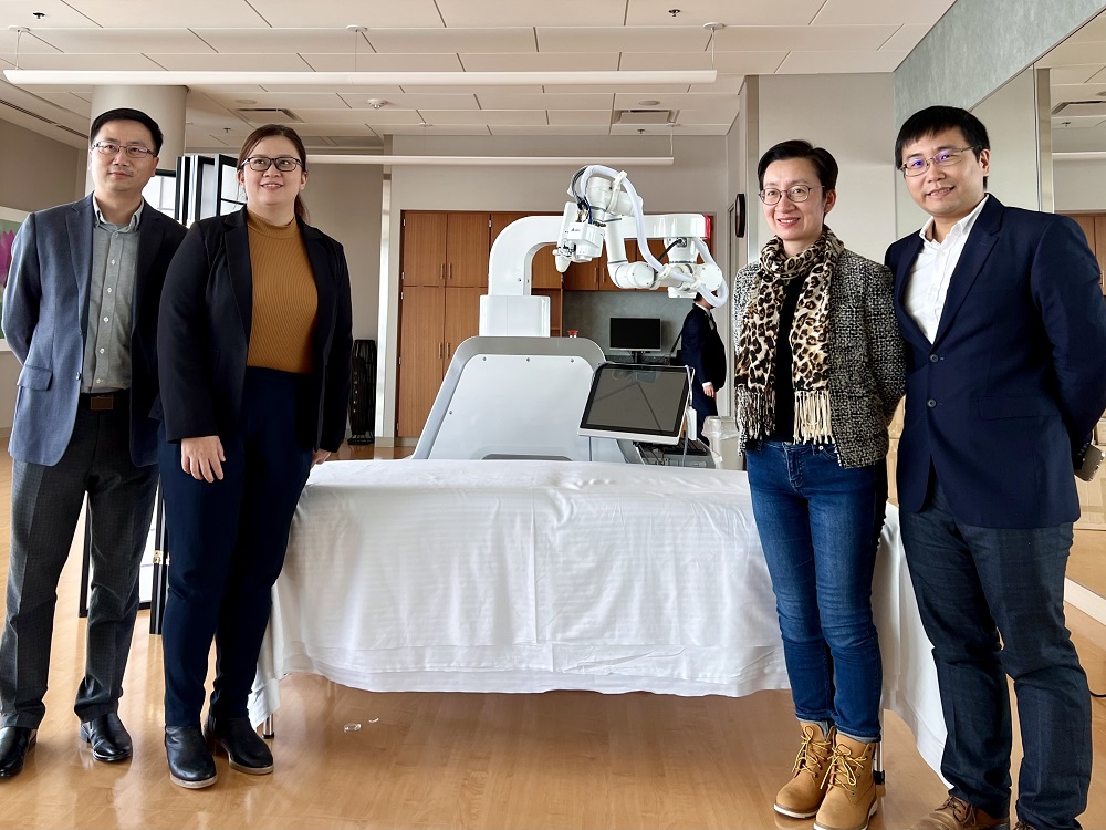 EMMA Massage Robot with Assoc Prof Linda Zhang