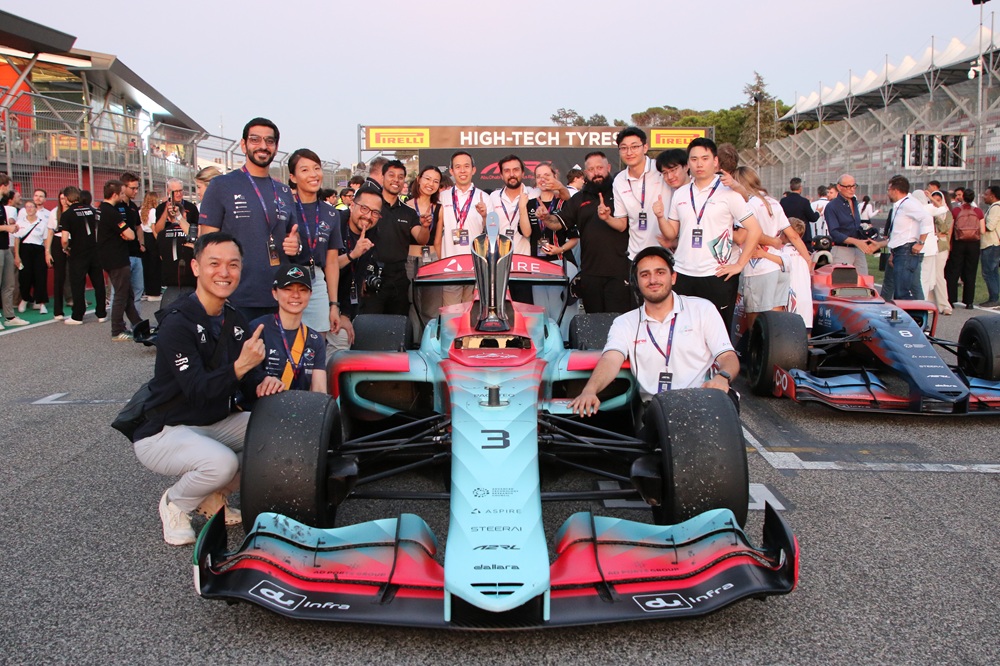 NTU Singapore, K2 and Alp Autonomy team wins world's first multi-car autonomous race in Europe