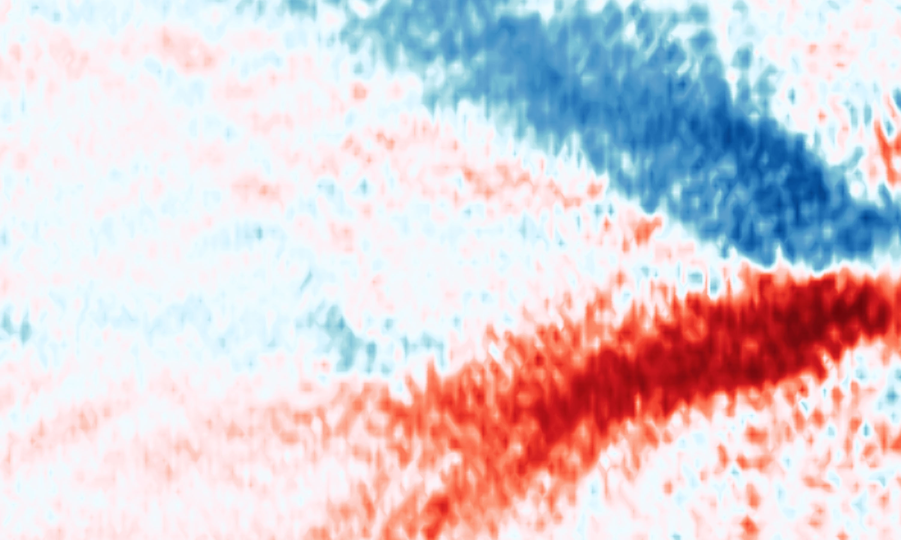 Polaritons with different spins moving away from one another in opposite directions
