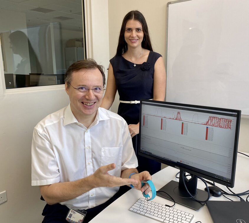 Professor Josip Car and the Ycogni computer programme.