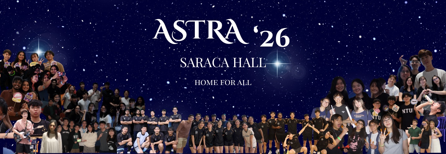 Saraca Hall Freshmen Orientation Programme 2026