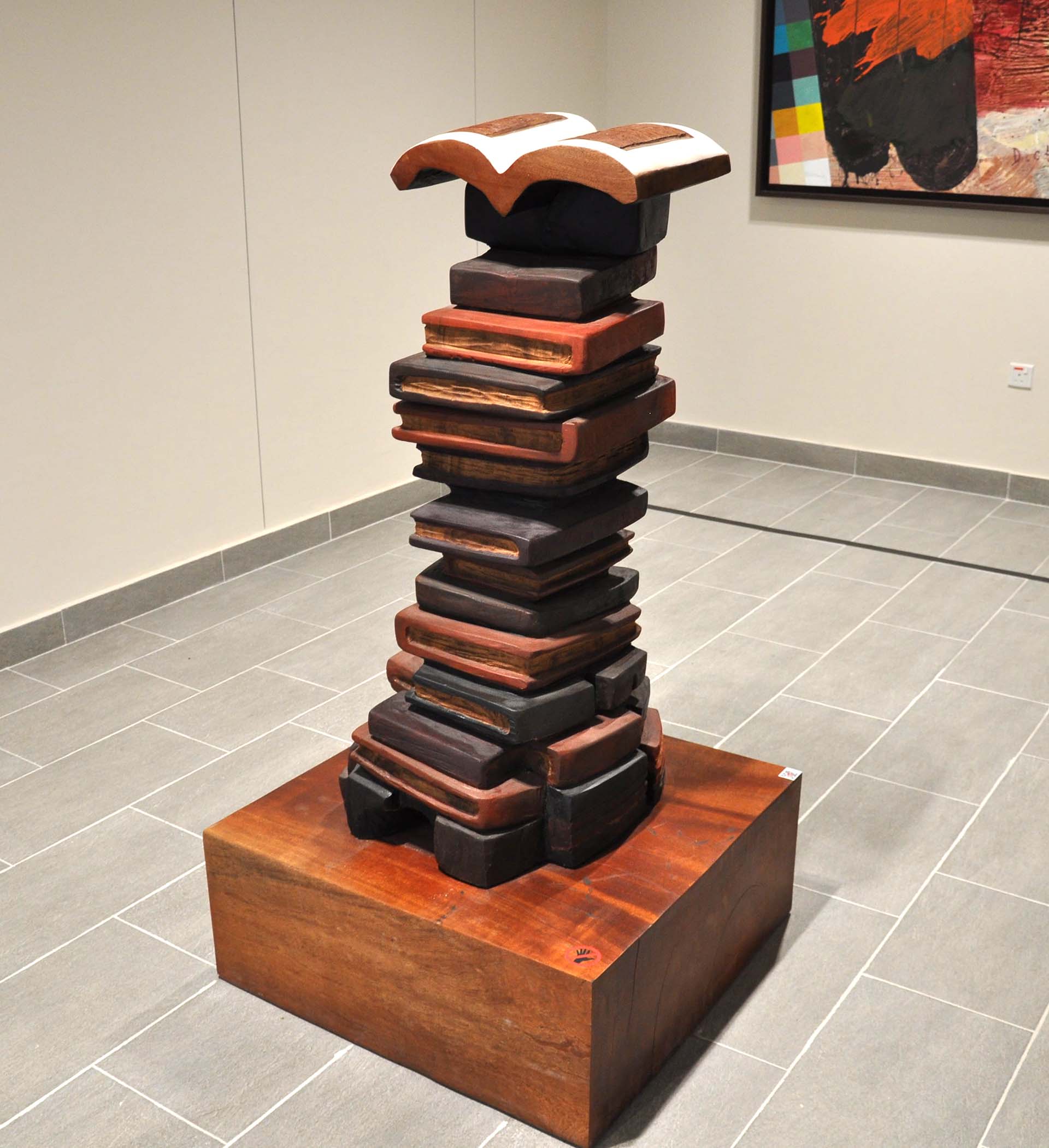 Heap of Books by Han Sai Por