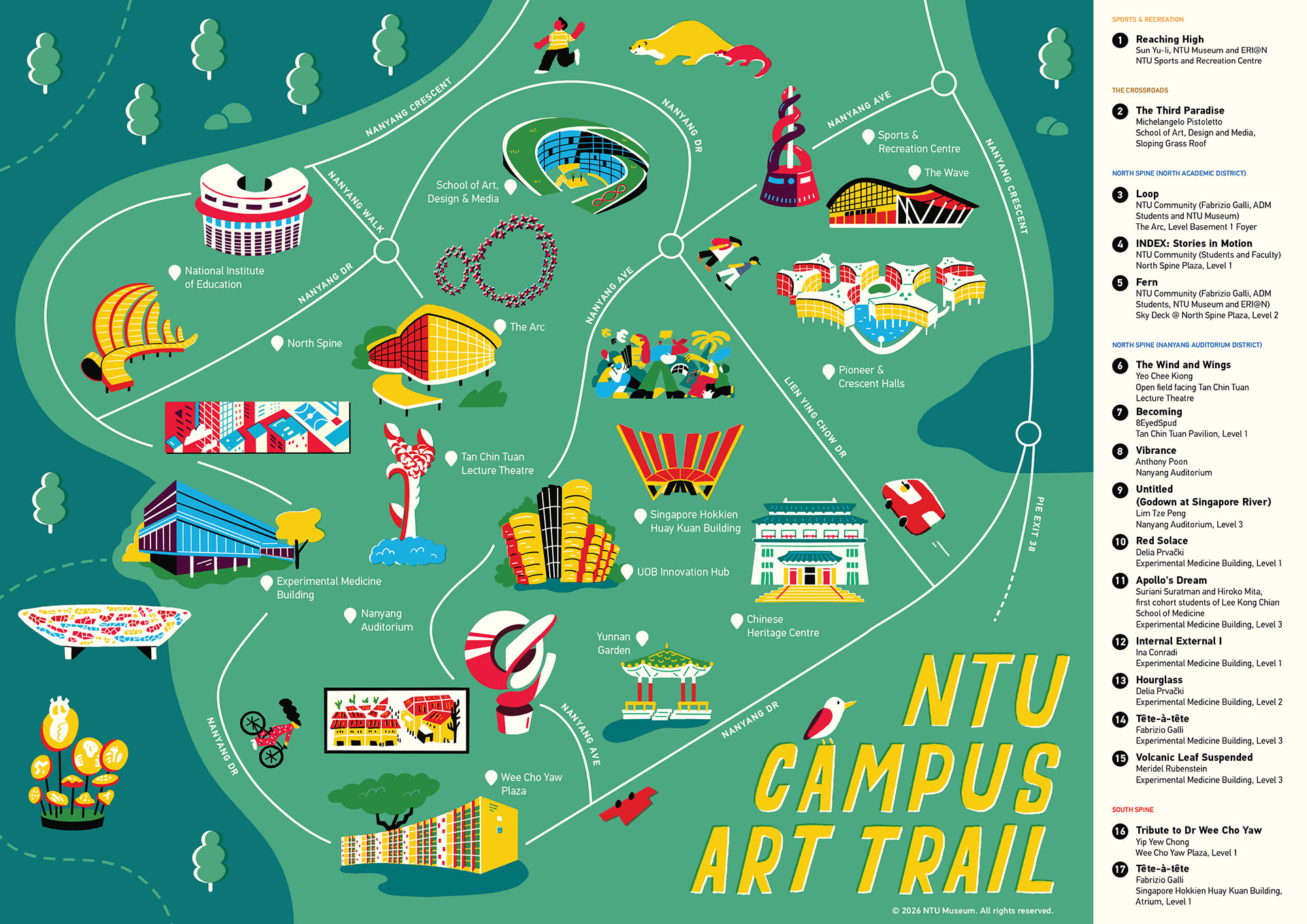 NTU Campus Art Trail 2026
