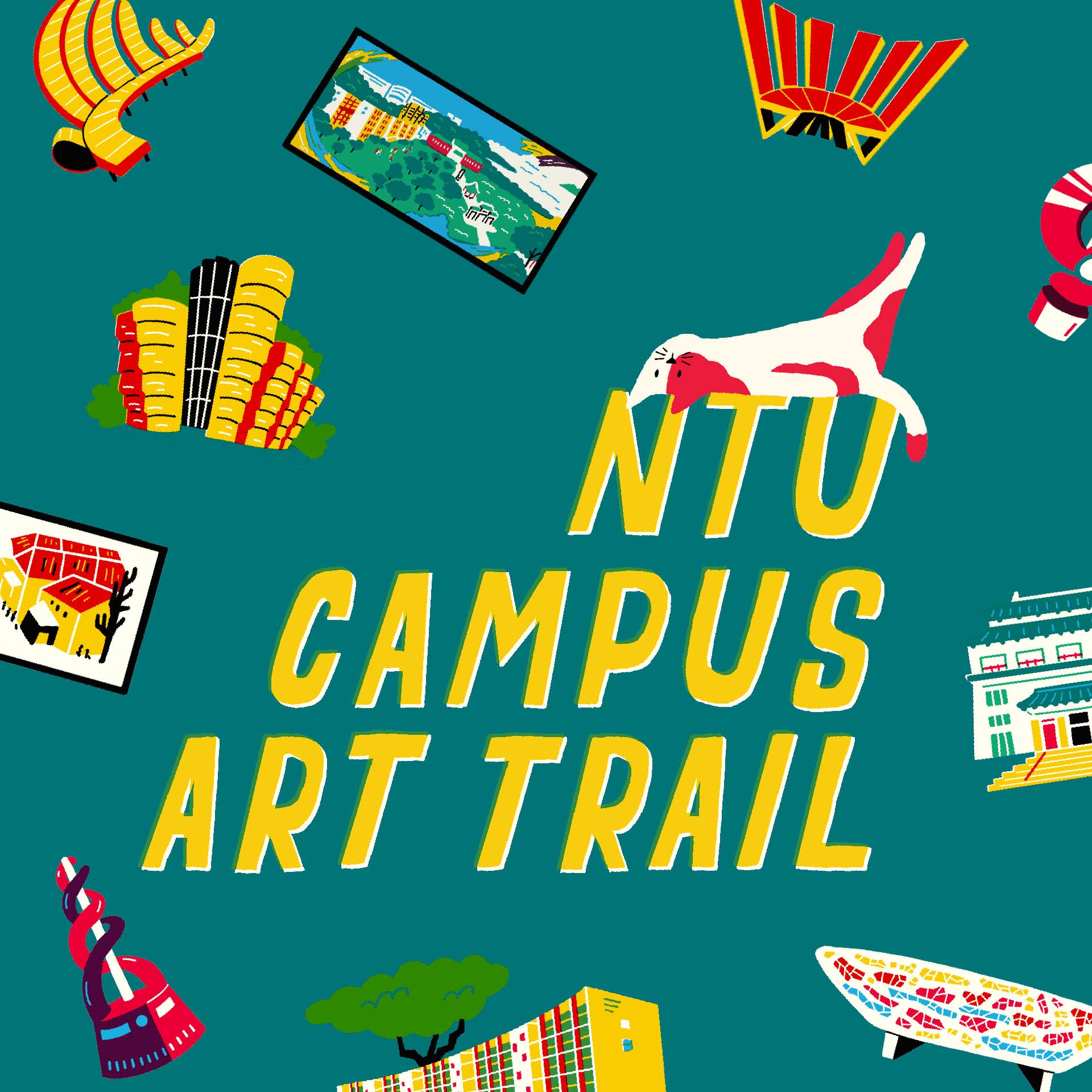 NTU Campus Art Trail banner