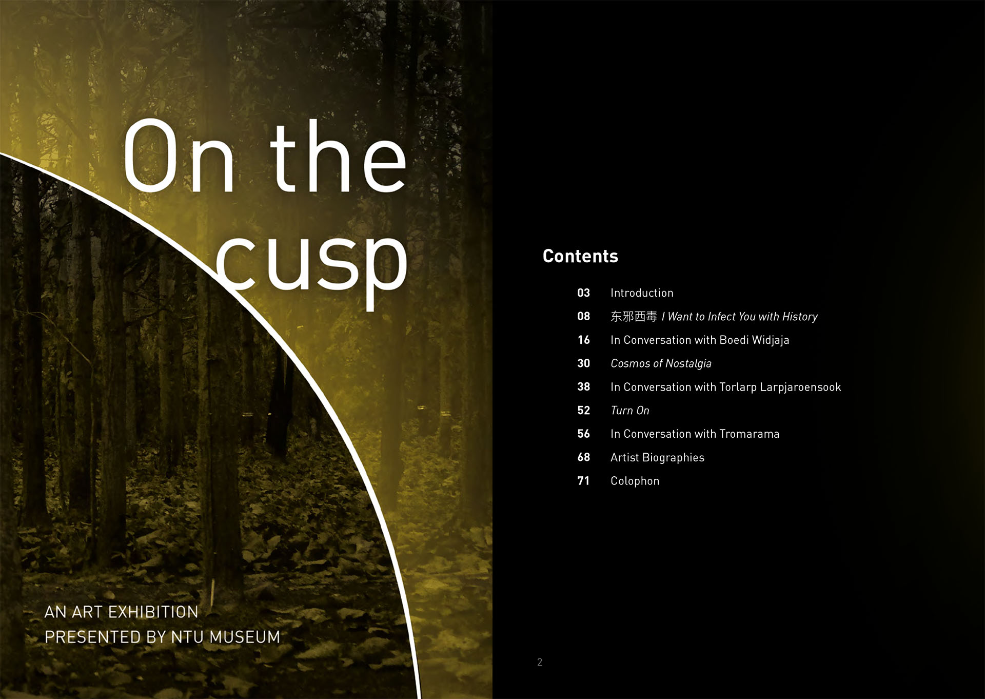 On the cusp catalogue spread