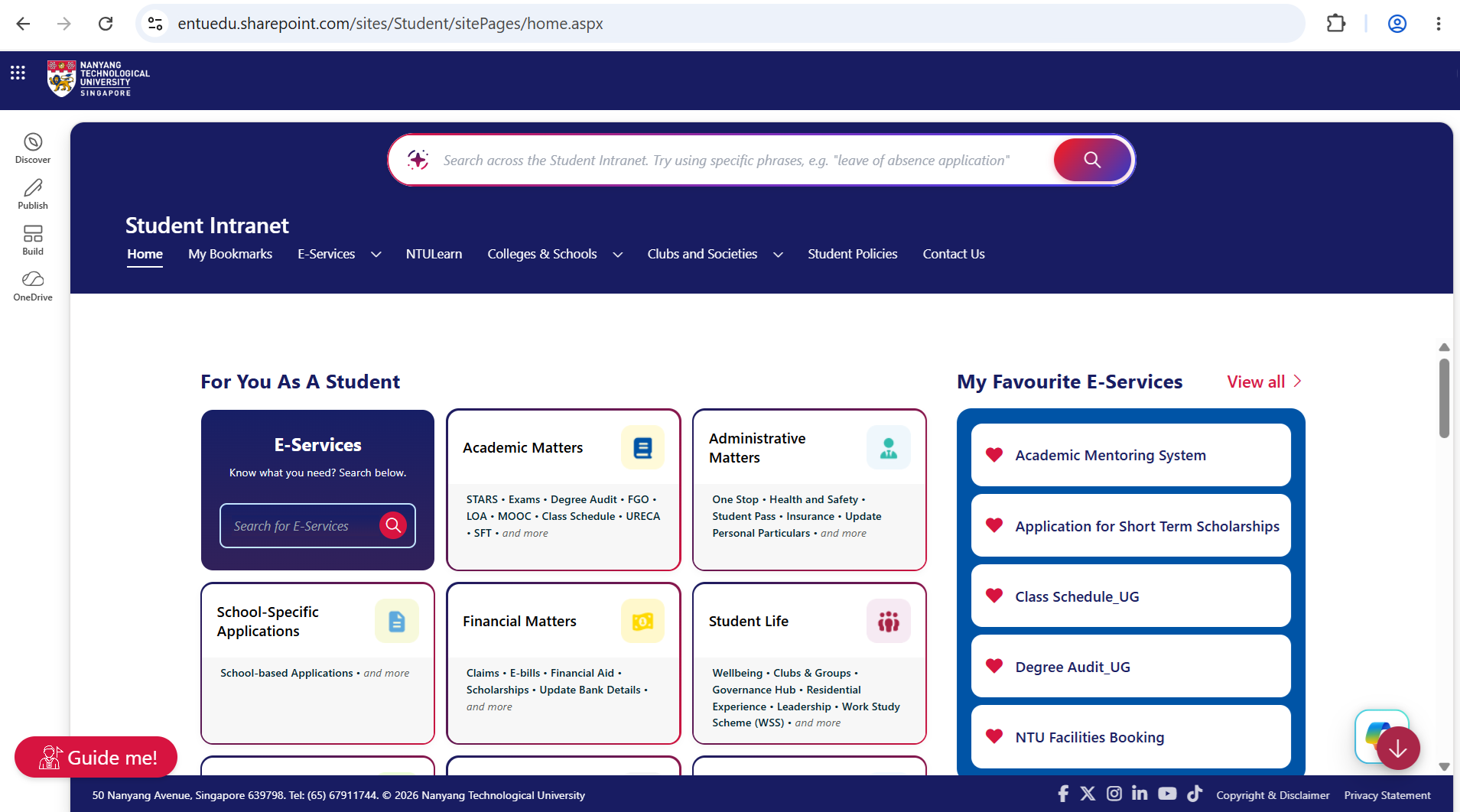 Student Intranet
