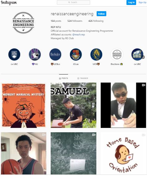 REClub Social Media