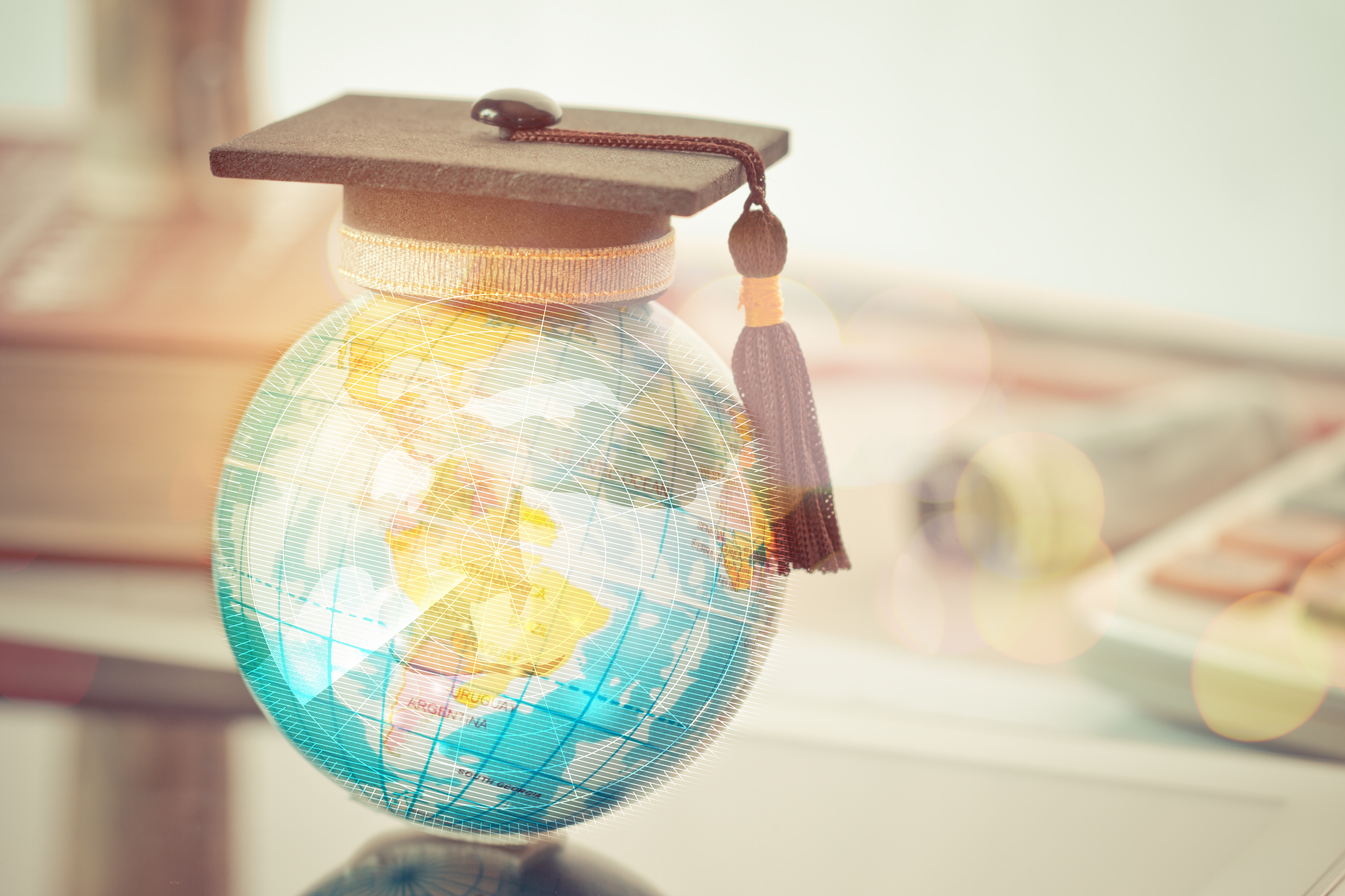 Graduate study abroad concept, Graduate study abroad program.