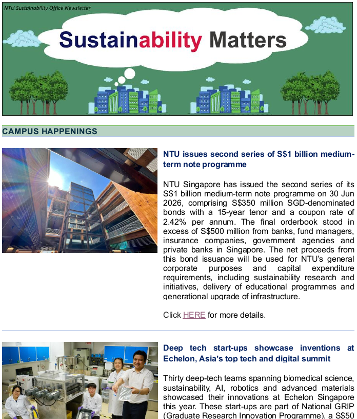 Sustainability newsletter 47