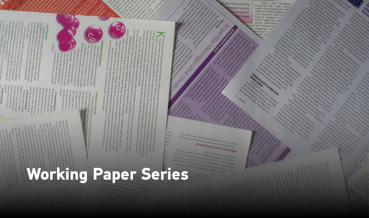 Working Paper Series - 730x432
