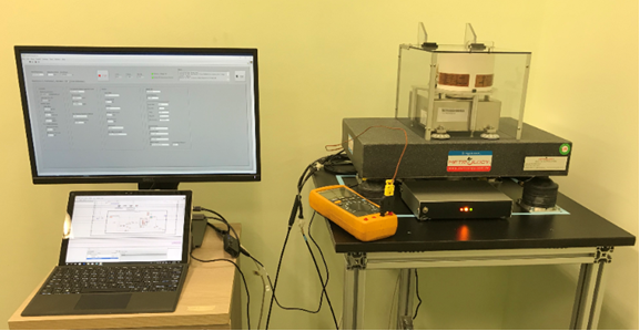 Figure 1: Apparatus and method for determining various parameters of a porous structure.