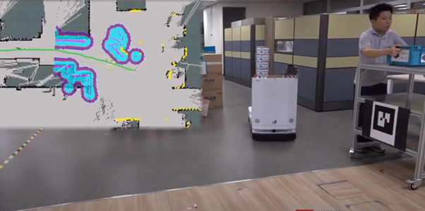Figure 1: Multi-sensor modular system offers the capability for human-machine interaction and collaboration in a highly dynamic environment.