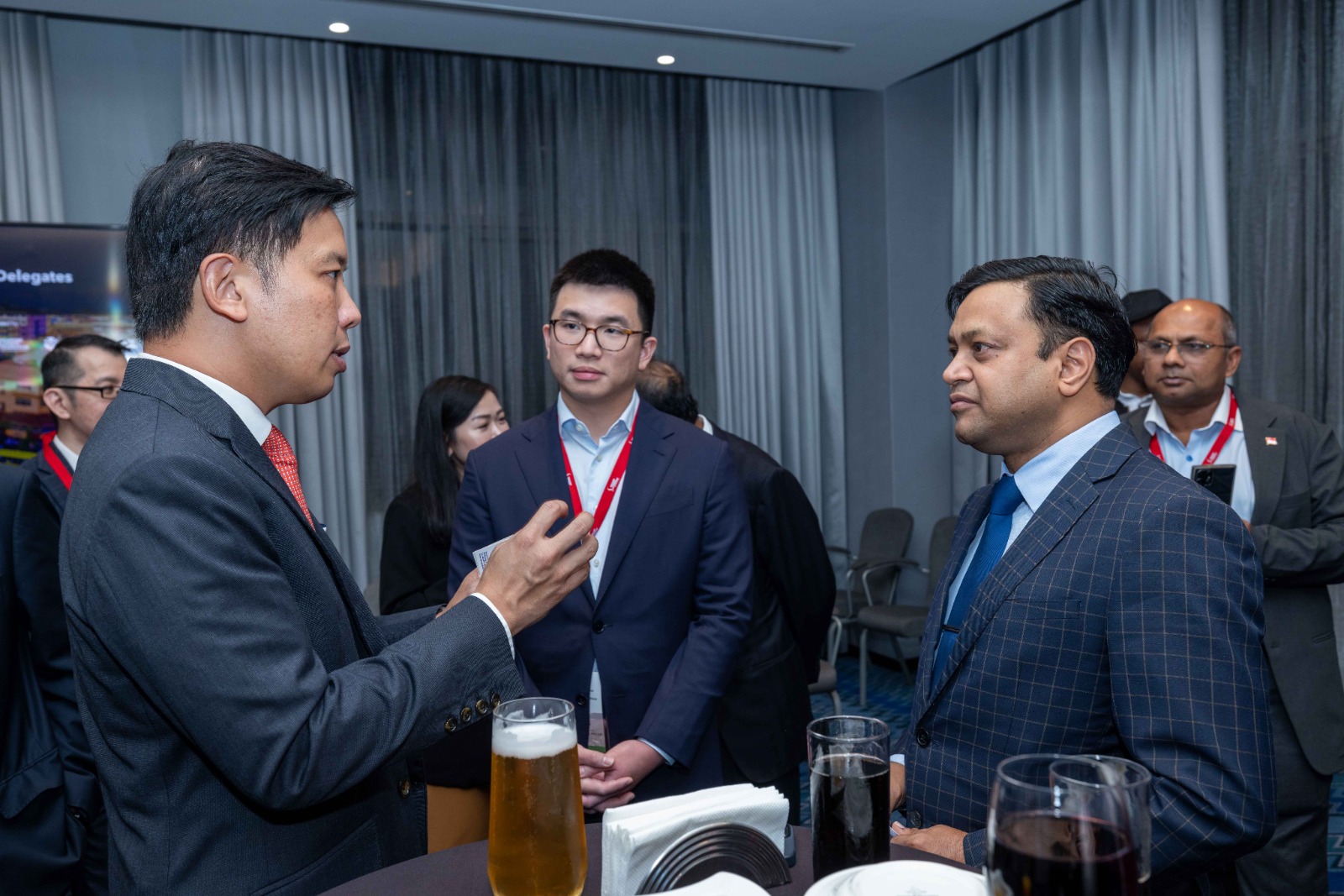 Amit Jain with Minister of State, Alvin Tan