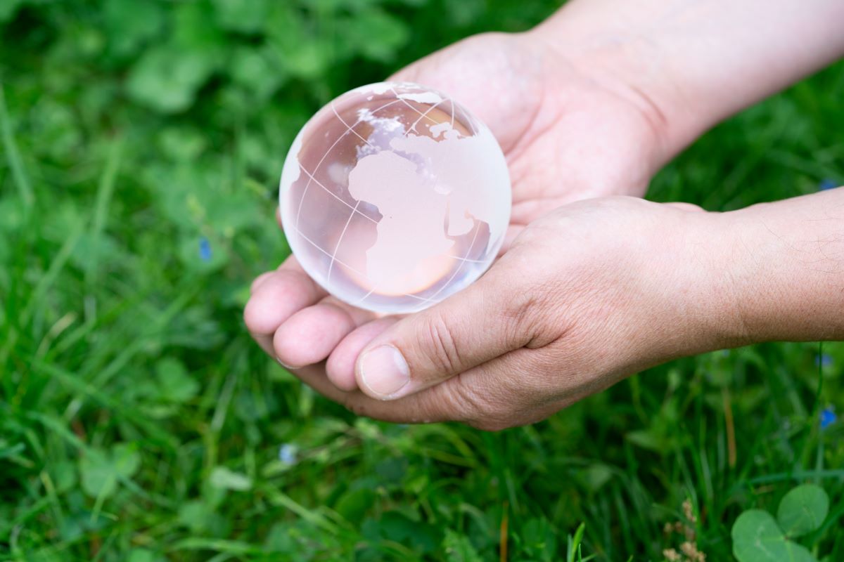 earth protection and sustainable ecology development concept