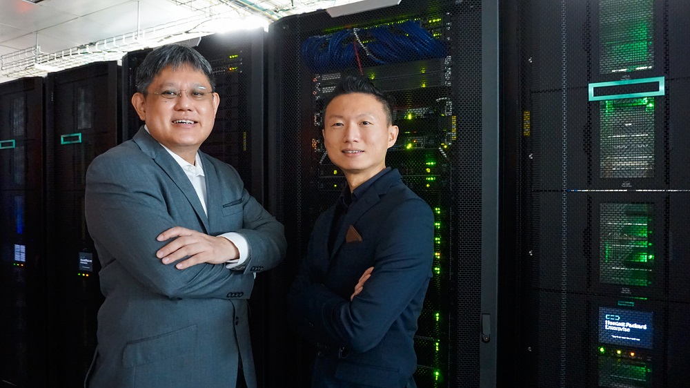 Co-Directors of the Centre for Biomedical Informatics Asst Prof Bernett Lee and Asst Prof Wilson Goh