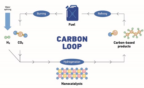 Illustration of carbon loop