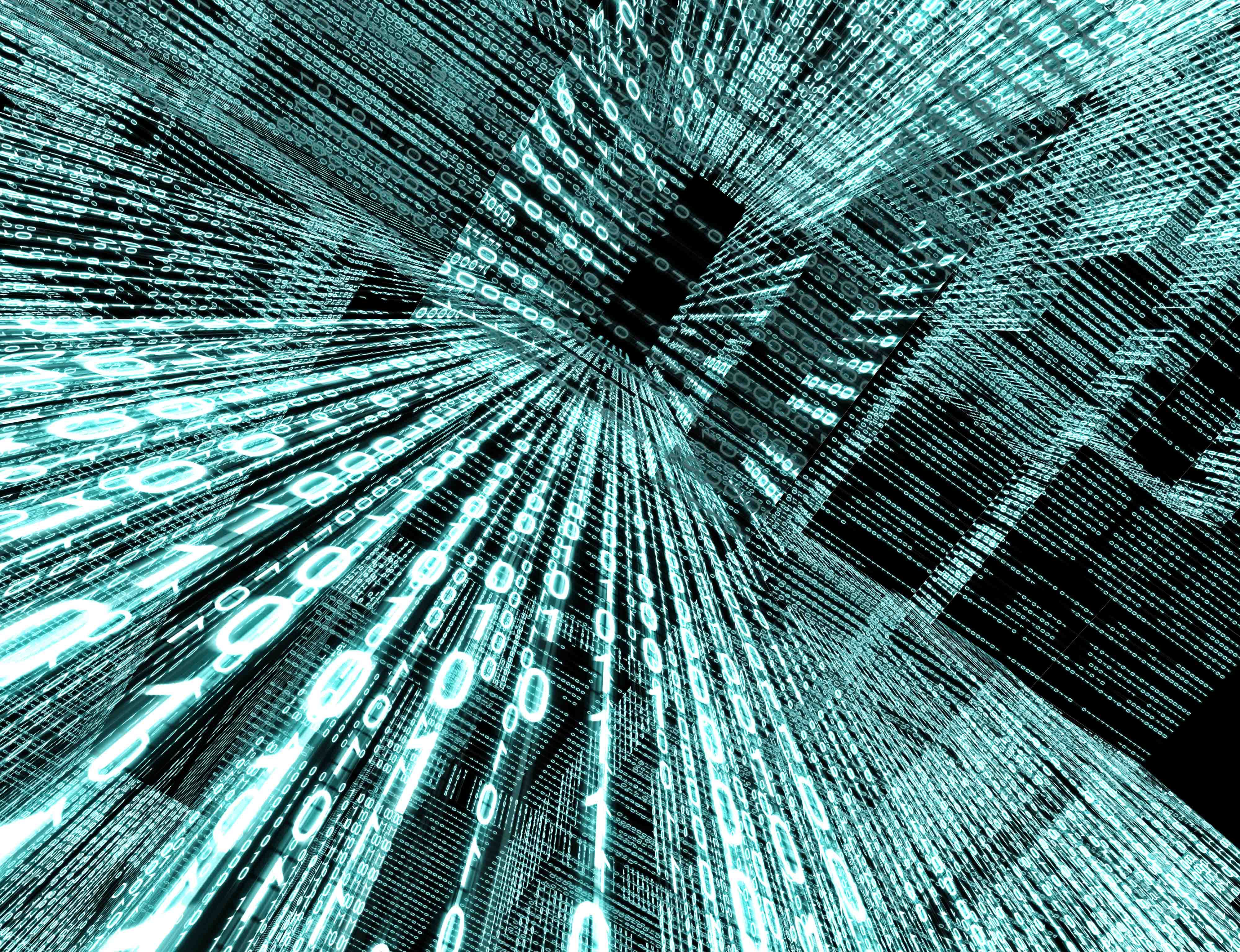 Binary code background