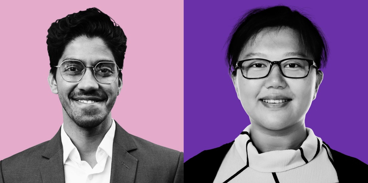 Asst Prof Aditya Nair and Asst Prof Zhang Mengmi
