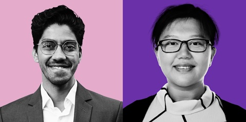 Asst Prof Aditya Nair and Asst Prof Zhang Mengmi