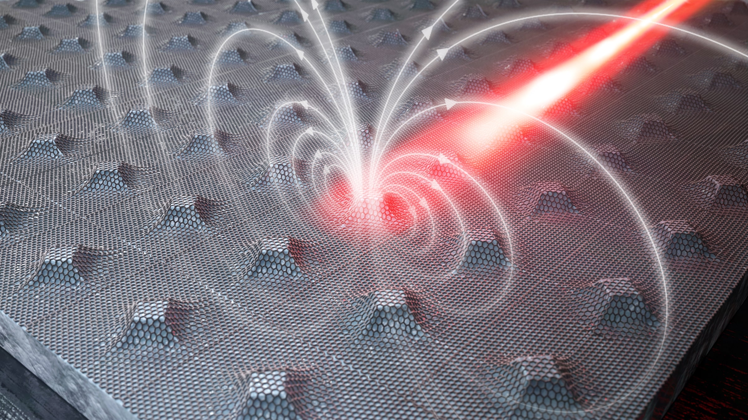 Graphene nanopillars