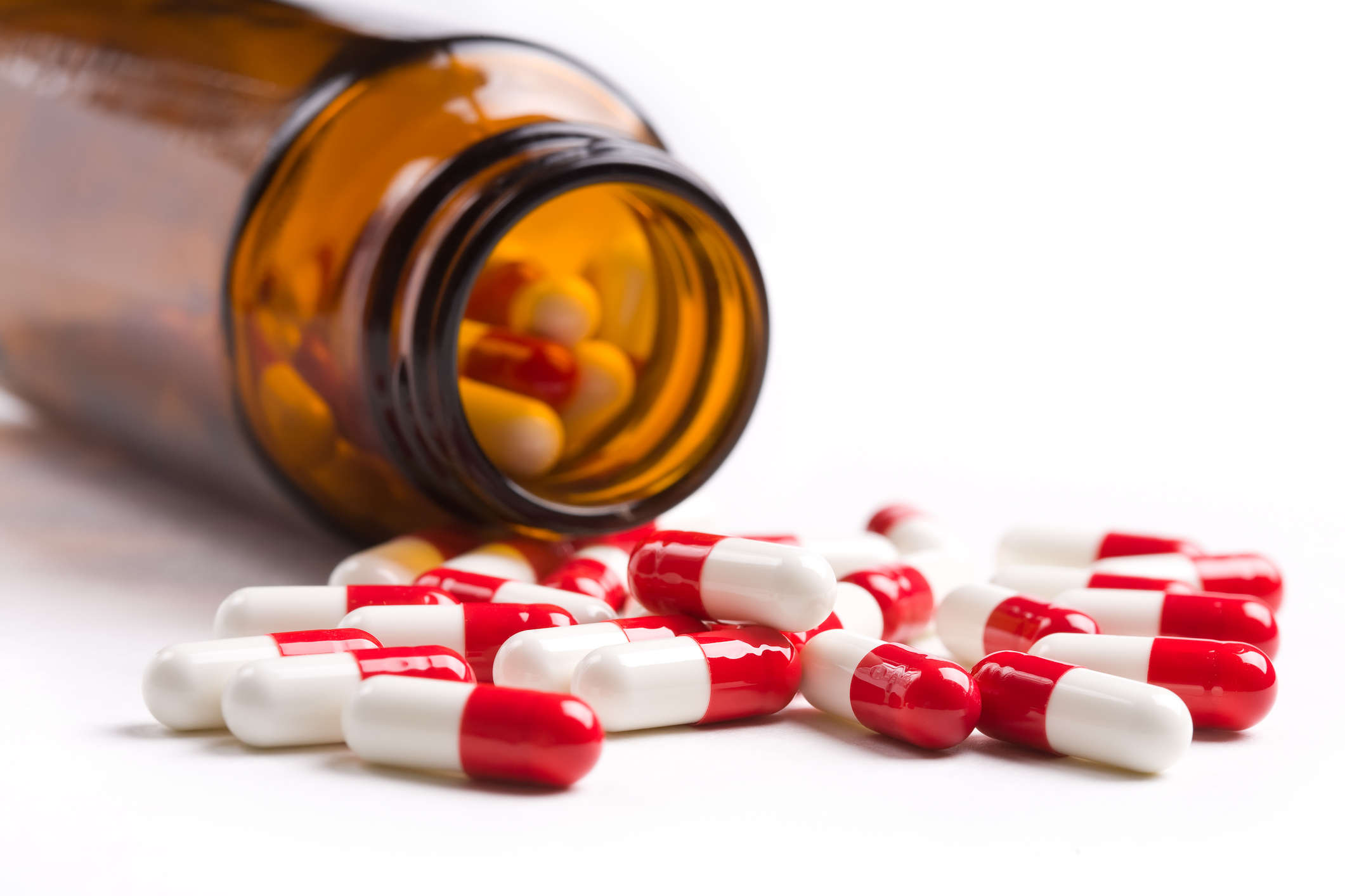Pills from a bottle