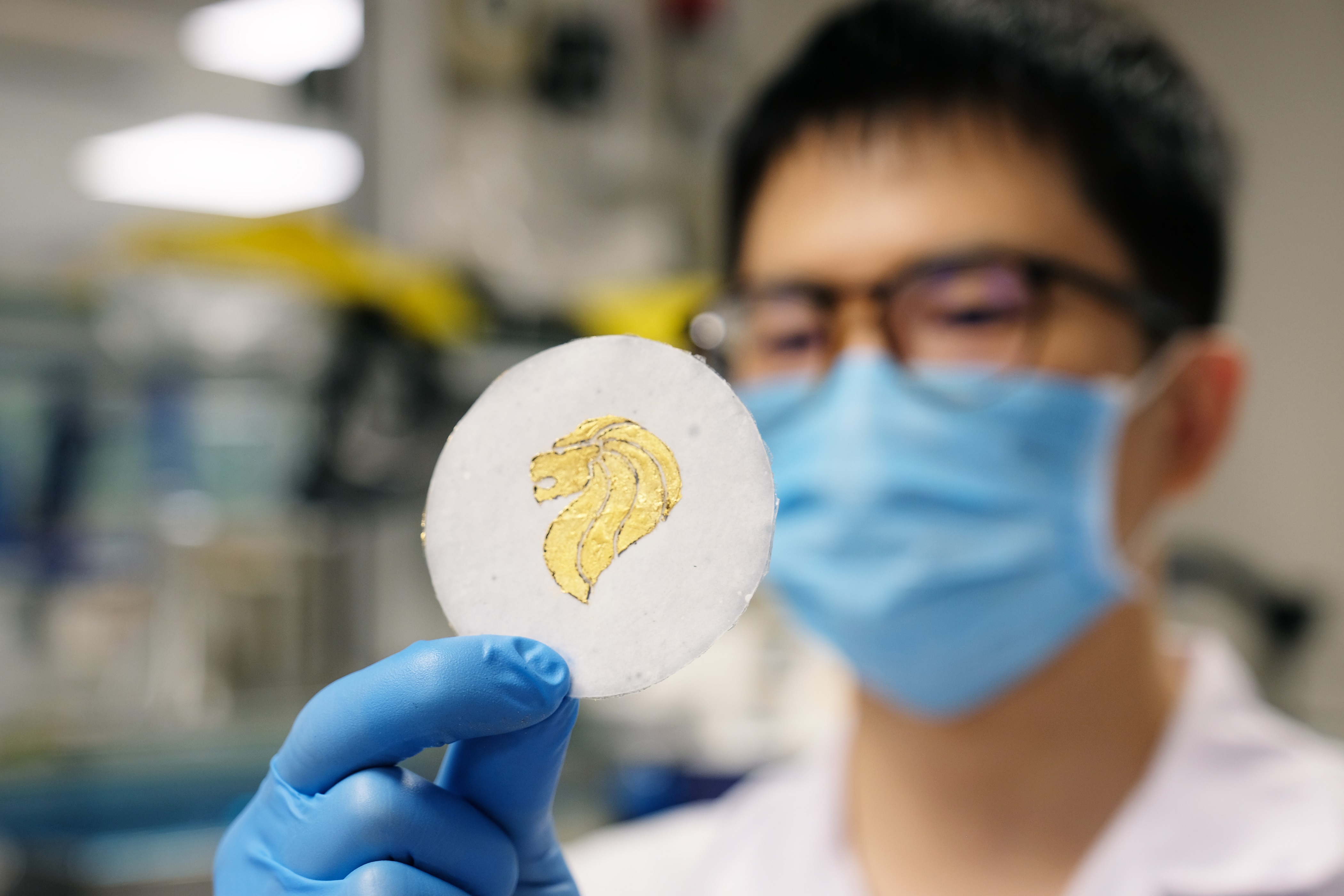 The rechargeable paper battery can still deliver power when bent or twisted