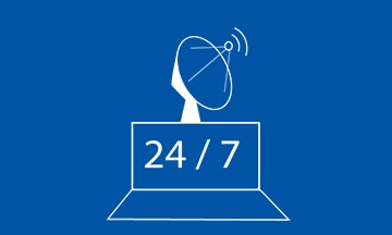 24/7 operational mission control centre