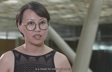 ADM Alumni Yanyun Chen in National Gallery Raw Talk video series