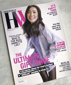 Annette Lee Herworld magazine cover