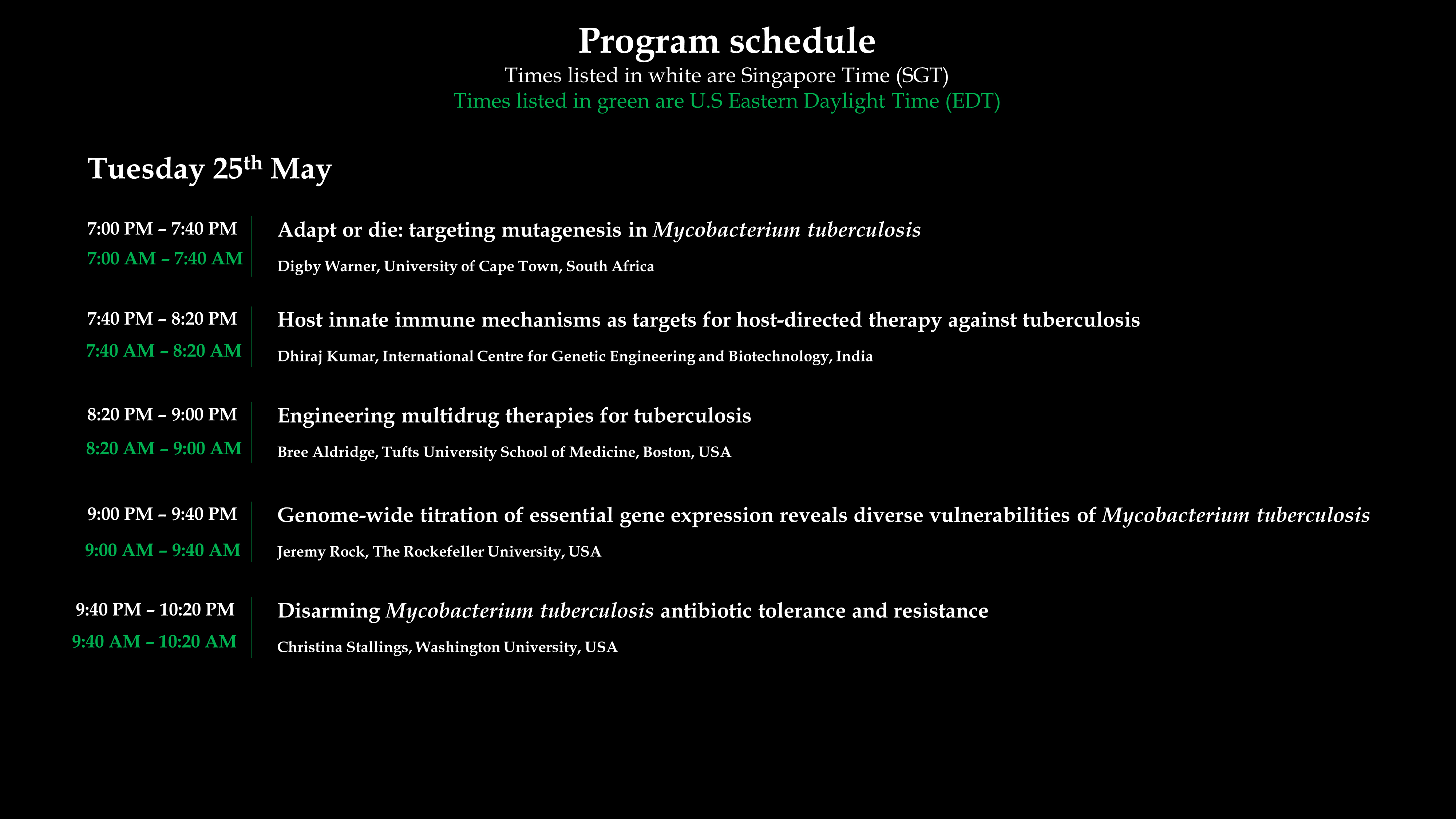 TopNet 2nd Annual Symposium - Program 1 of 3