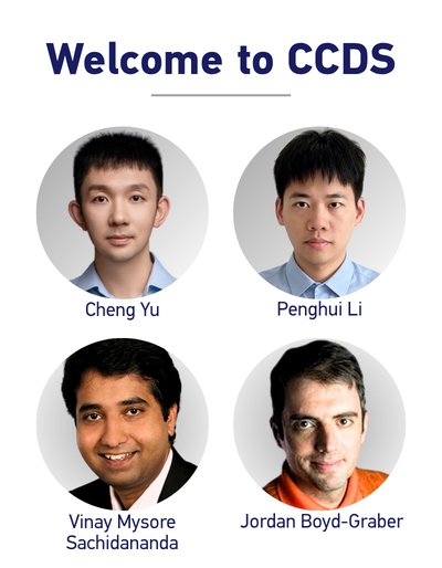 New Faculty at CCDS