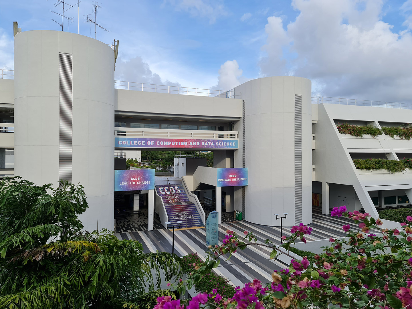 CCDS Main Entrance - Far View