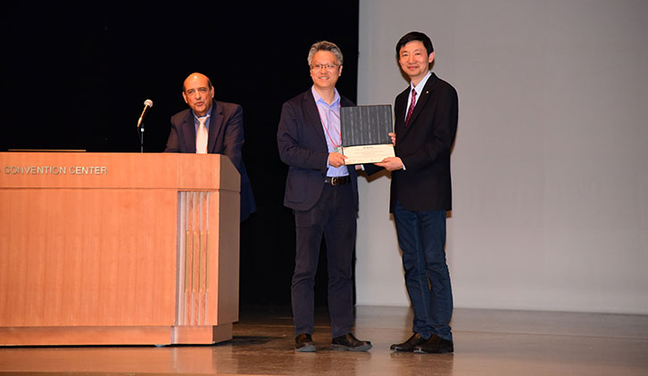 The award was conferred by IEEE Circuits and Systems Society (CAS) on May 28 2019 at 2019 IEEE International Symposium on Circuits and Systems (IEEE ISCAS19), Sapporo, Japan. 