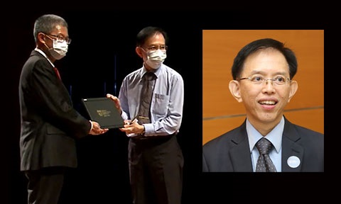 Photo of Nanyang Education Award (School) awardee - A/P Nicholas Vun.