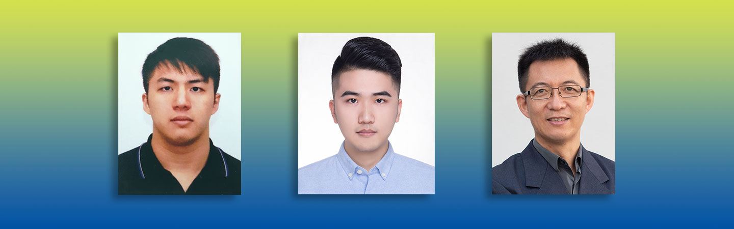 Passport size photo of the 3 awardees.
