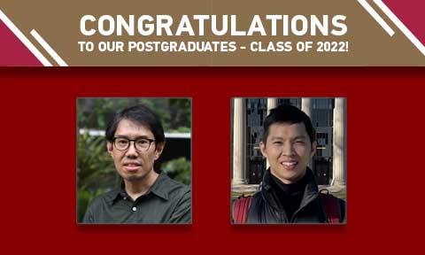 Thumbnail photo of two postgraduates.