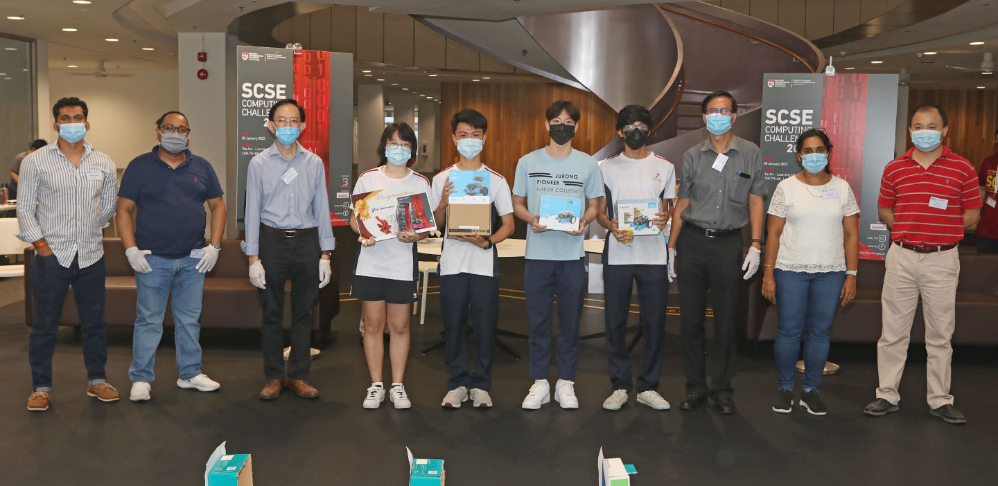 Photo of Prize Presentation - 3rd Prize: Jurong Pioneer Junior College, Quartet.