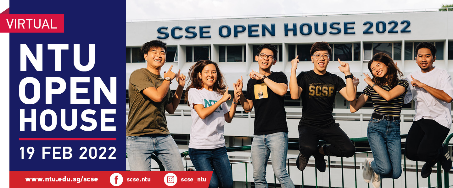 Web banner for Virtual NTU Open House.