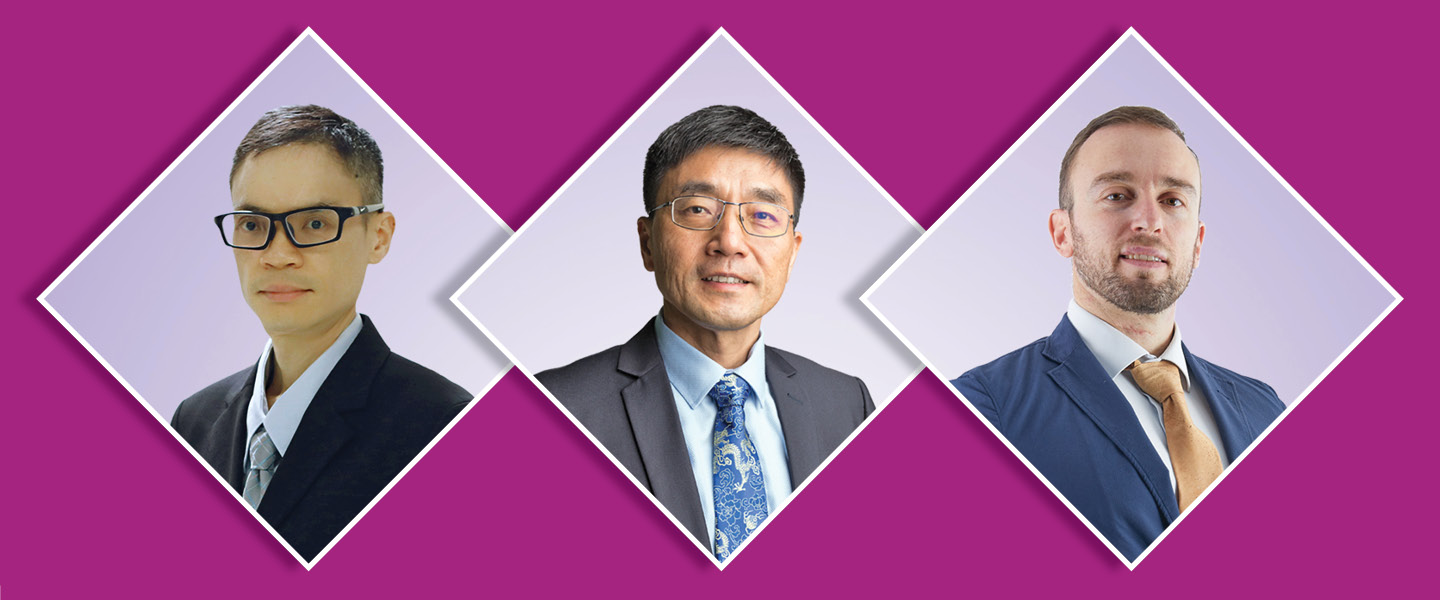 Photo of 3 Professors.