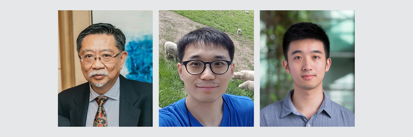Photo of 3 male awardees