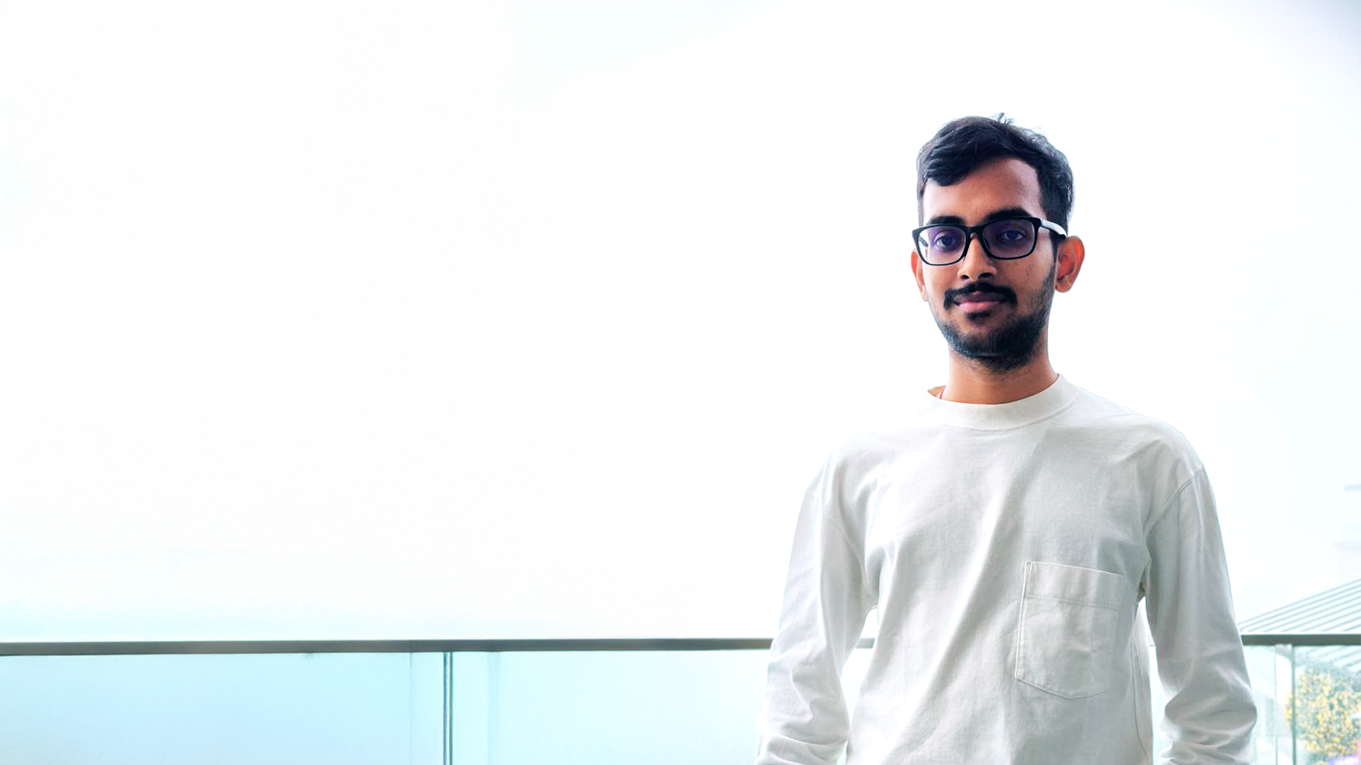 NTU CCDS student Ganesh Rudra Prasadh