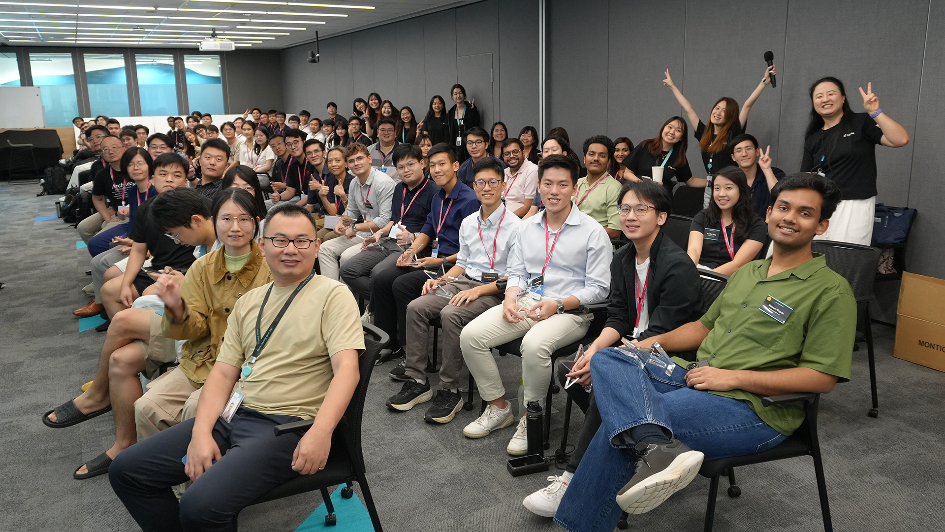 Group photo for TikTok TechJam 2025