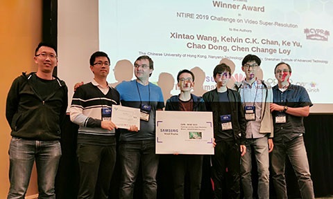 A/P Loy Chen-Change ) led a joint team with members from The Chinese University of Hong Kong, NTU, Shenzhen Institutes of Advanced Technology, and SenseTime to develop a new deep learning method called EDVR.