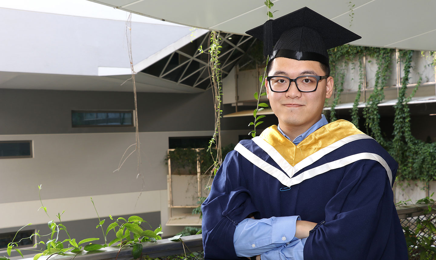 Winner of the Defence Science and Technology Agency Gold Medal: Chen Yu Heng (Computer Engineering, Class of 2018). 