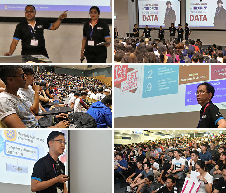 These talks offered the visitors a clear overview on the various programmes, course curriculum and career prospects.