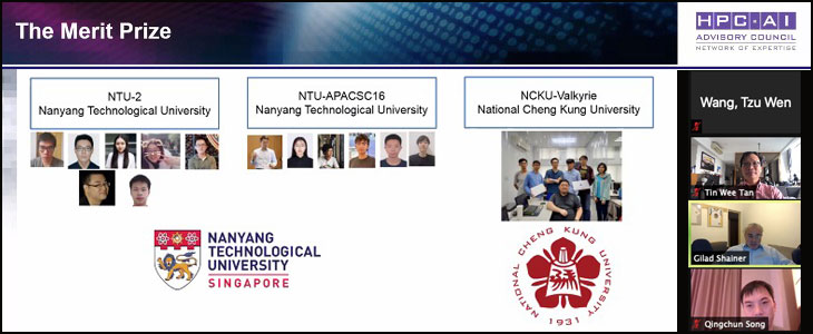Congratulations to the two NTU Teams!